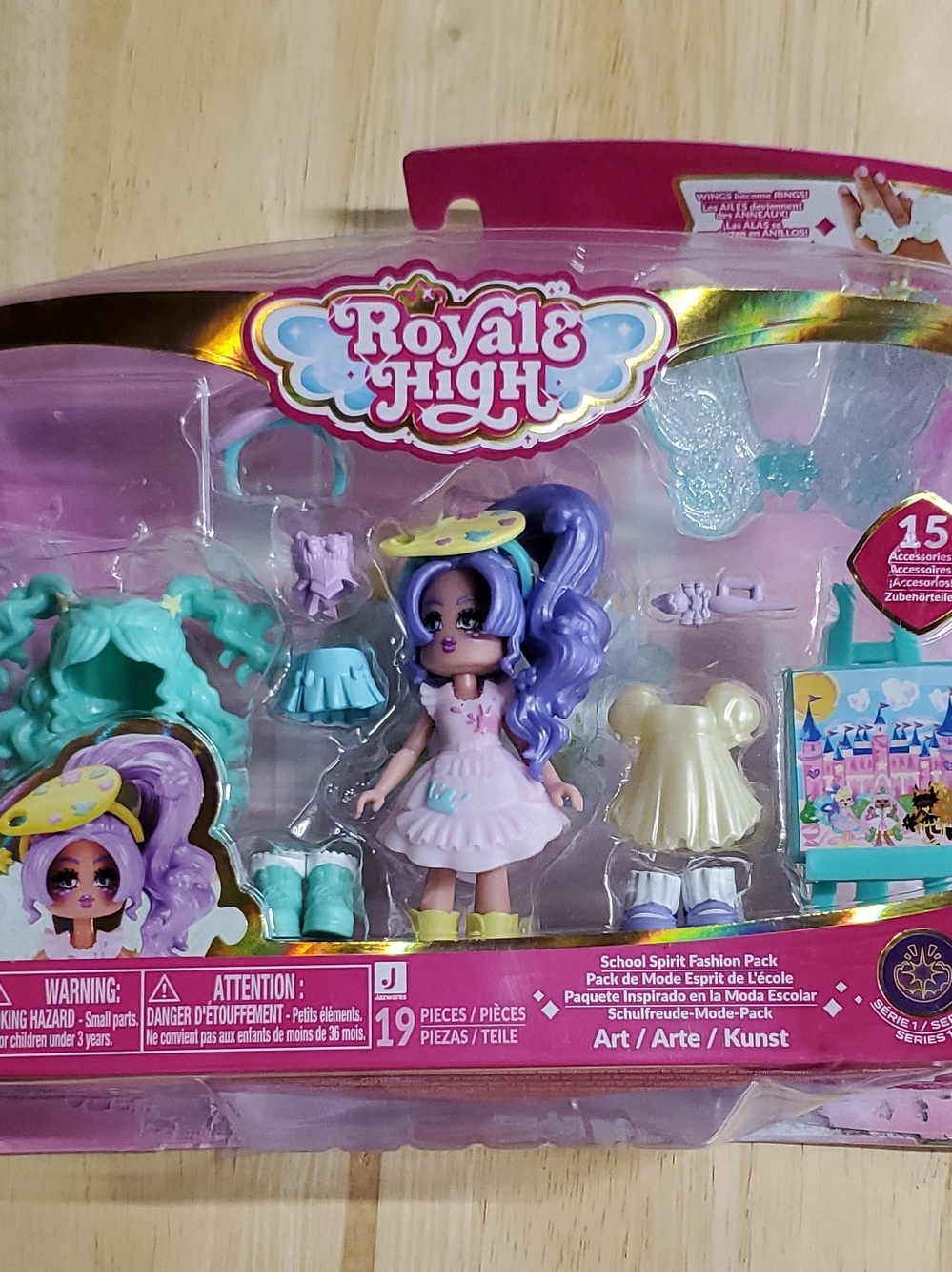 Royal High Purple Fashion Doll Playset